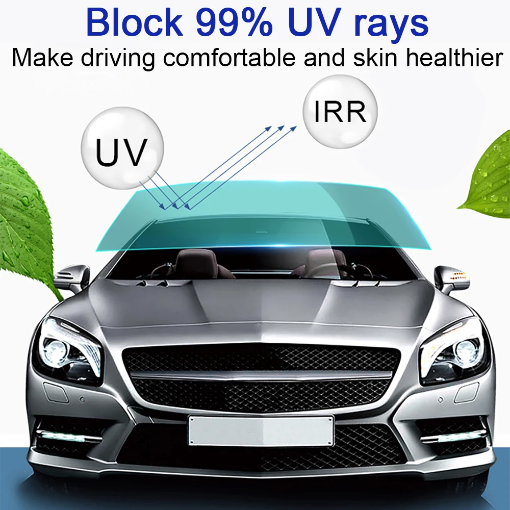 UV Block Up To 100% Nano Ceramic Film Sun Protection Insulfilm 1.52*30M Car Tinting Film