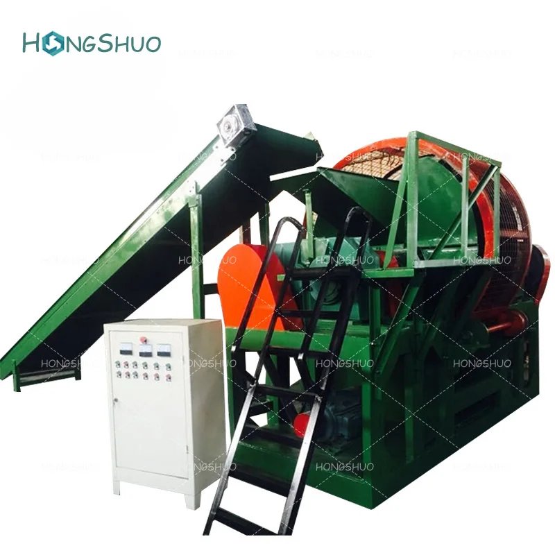 Hot Sale Automatic Waste Tire Shredder Machines Tire Shredder Prices