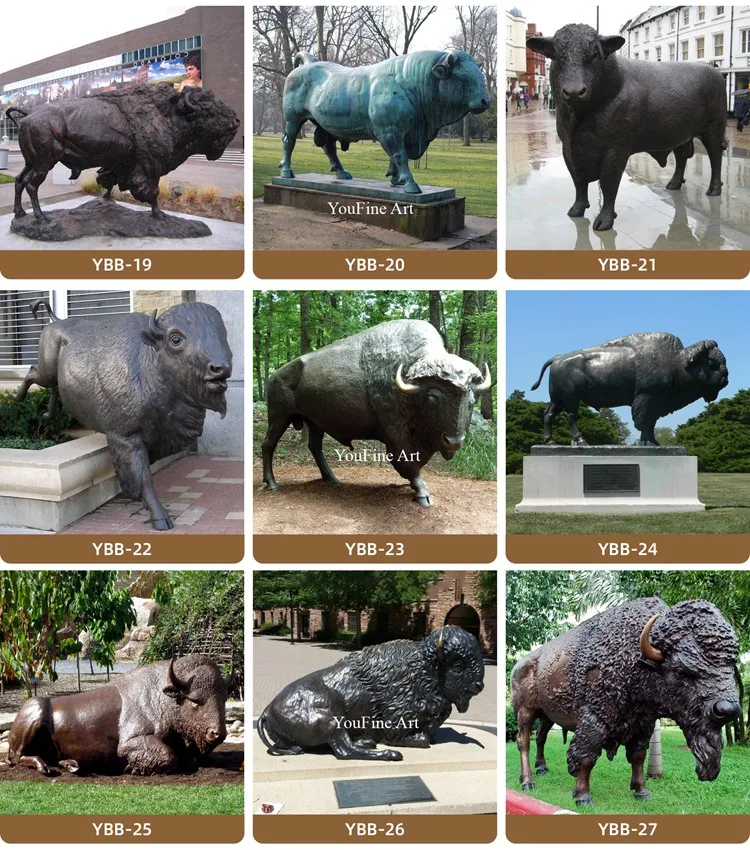 Bronze Bull Statue