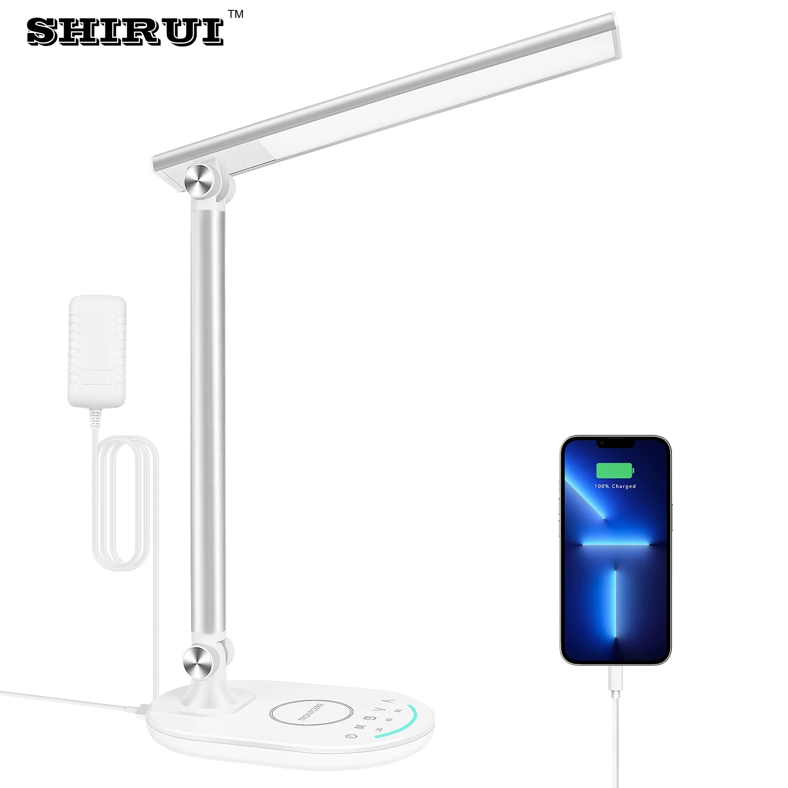 7 light modes USB charger port For study/reading Eye Protect Function For reading Desk Lamp