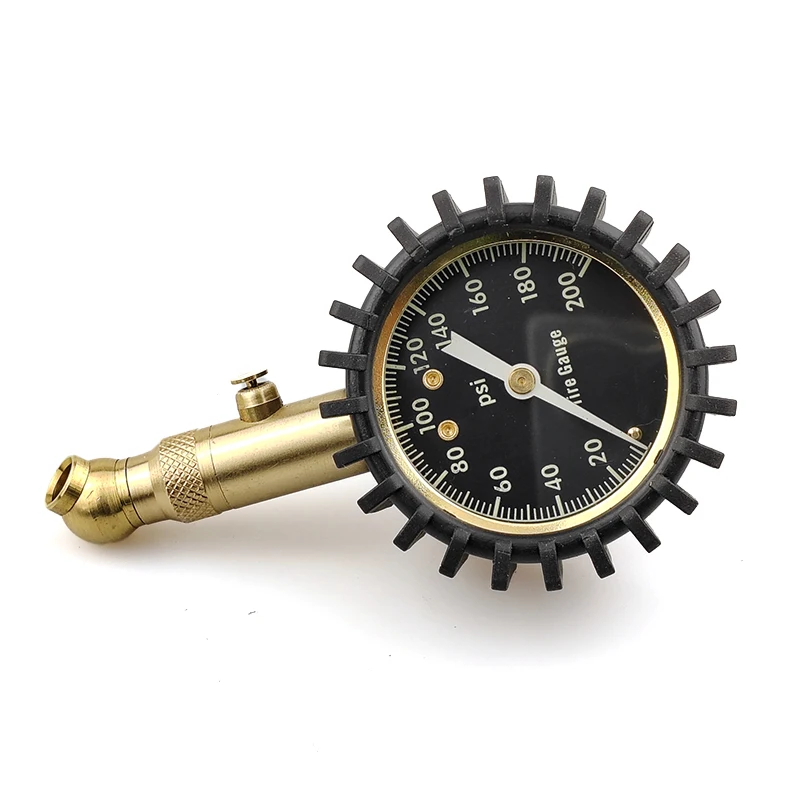 Excellent Quality 2 Inch Inflator Gauge Air Pressure Test Instrument Wholesale Tire Pressure Gauge