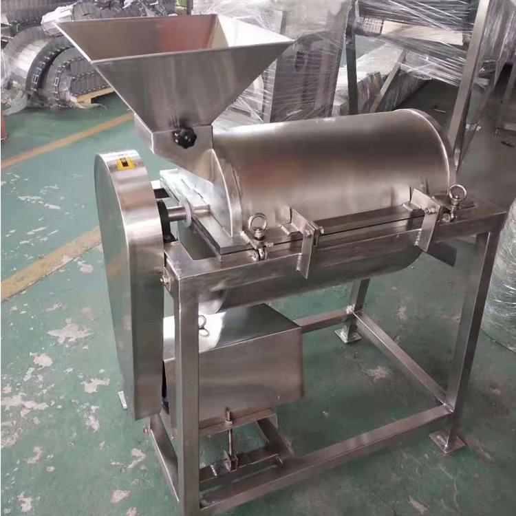 Automatic juice making extractor machine single stage mango pulper machine