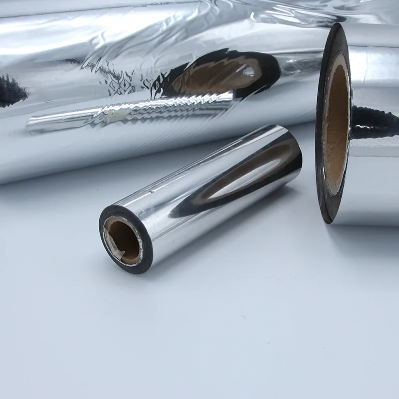 Manufacturer Supply Transparent PE Roll Plastic 30 micron Aluminized BOPP Film For Packaging And Lamination