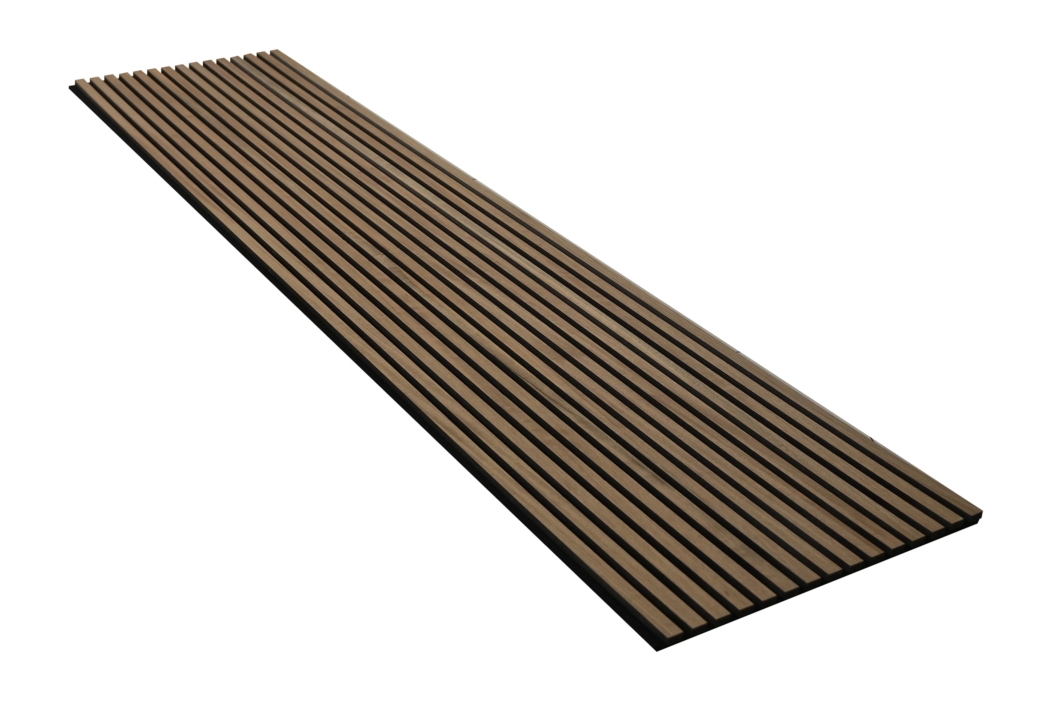 PET MD Wooden Slats Sound Absorbing Panels MDF Wooden slats