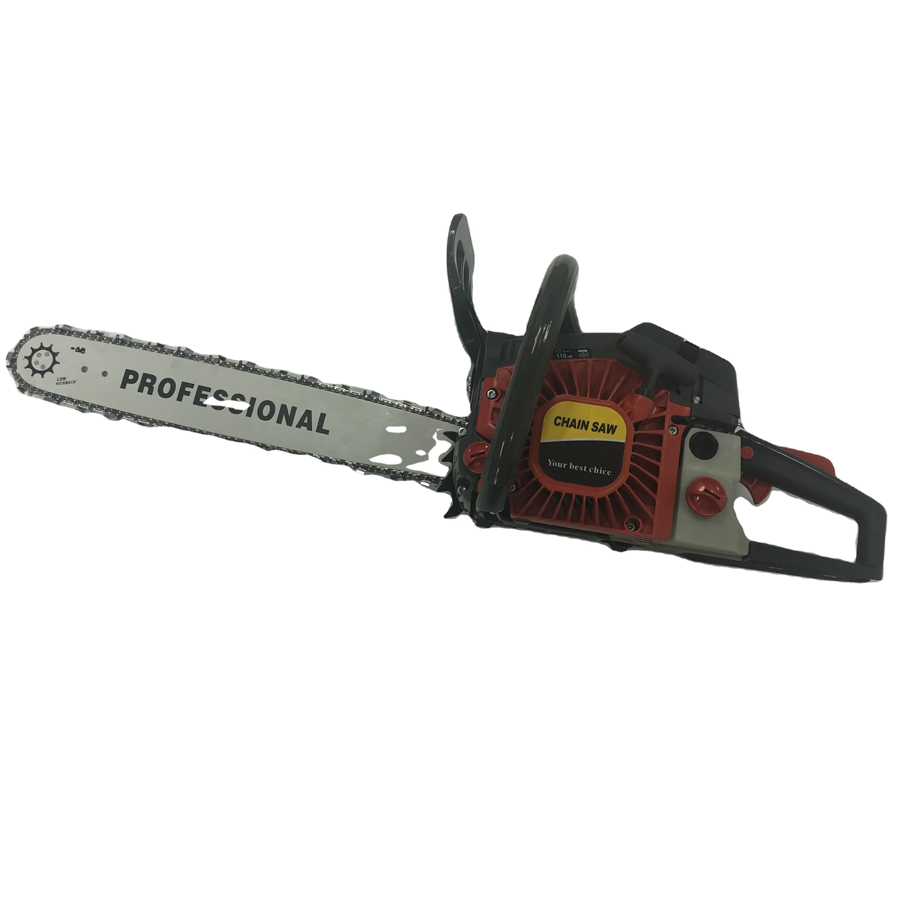 Hot Sale Low Price 2-Stroke Gasoline Chain Saw Machine 54.5CC Chainsaw for Cutting Trees