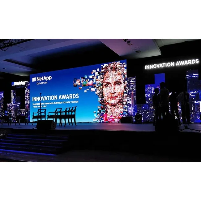 Foxgolden P3 Smd  Super Definition Full Color Led Video Wall  Indoor Multi-Purpose Fixed Installation