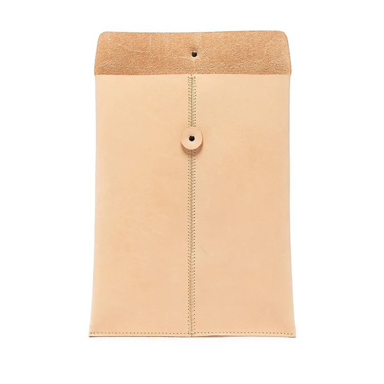 Guangzhou MAOTAI Direct Factory Supply Business Waterproof design Genuine Leather document firle folder case A4 paper Envelope