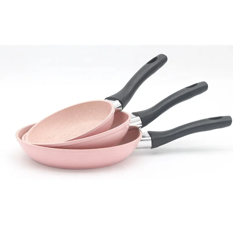 PFOA Free Frying Pan Set  Omelette Fry Pan with bakelite handle Cookware Set