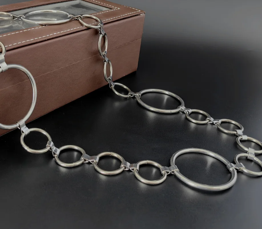 Прямая продажа с фабрики, оптовая продажа, женские металлические цепочки, новые модные ремни для женщин, кожаный ремень для женщин