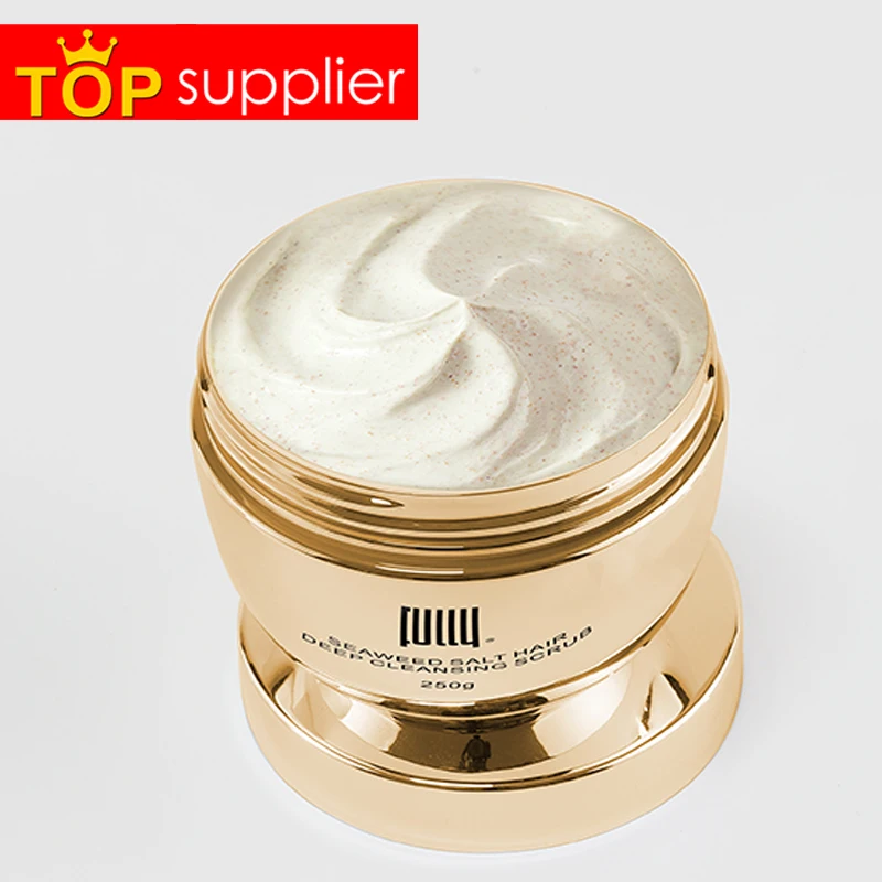 Customization Home use Premium Unisex Deep Cleansing Seaweed Salt Hair Shampoo