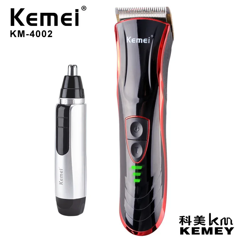 
Factory direct sales Kemei KM-4002 professional two-in-one electric hair clippers wholesale electric hair clippers 