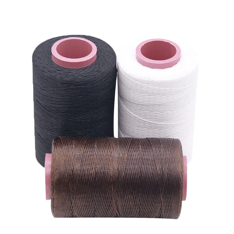 Factory sale Customized polyester waxed leather thread and low price sewing thread