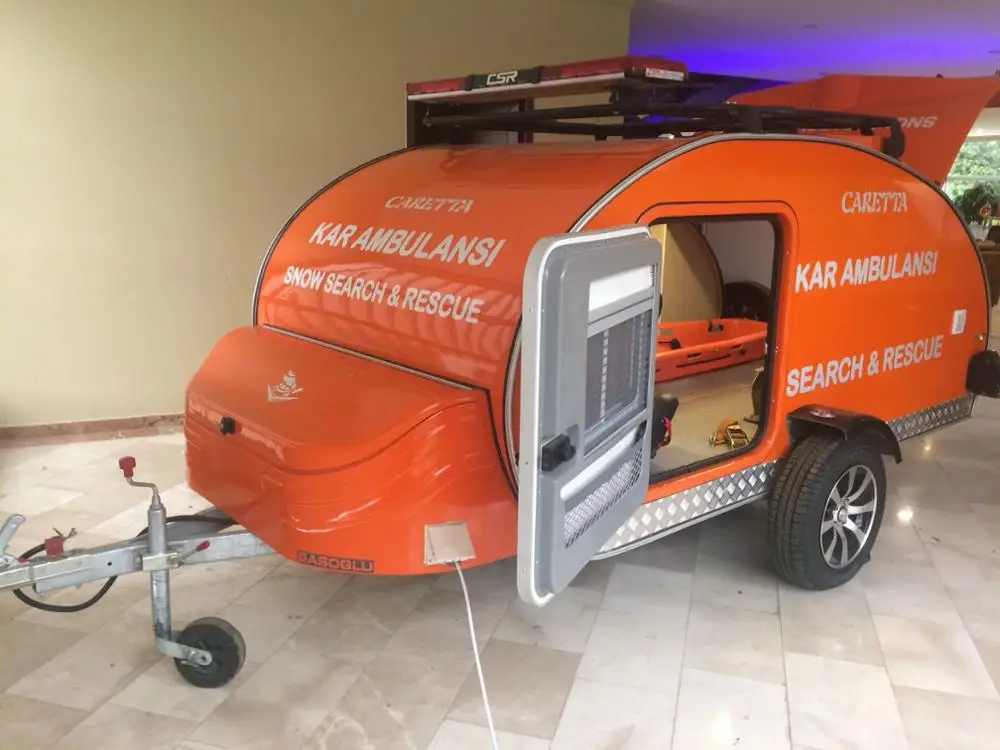 Famous Luxury Motorhomes Camping Caravan Trailer Trck for Sale China Max Black Red White Travel