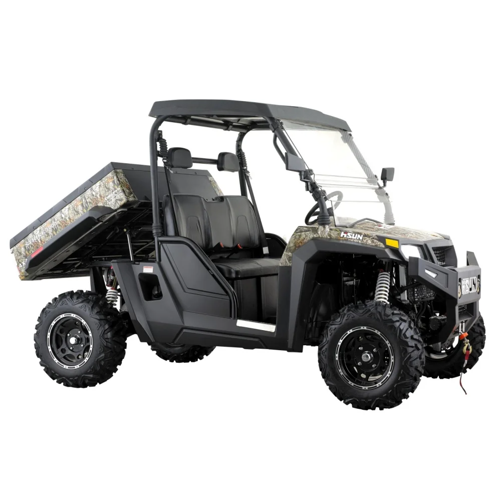 HISUN 4X4 1000CC UTV Heavy Duty Gas Engine Power Utility Task Vehicle Off Road Side Truck Side By Child Good Price Sport Canada