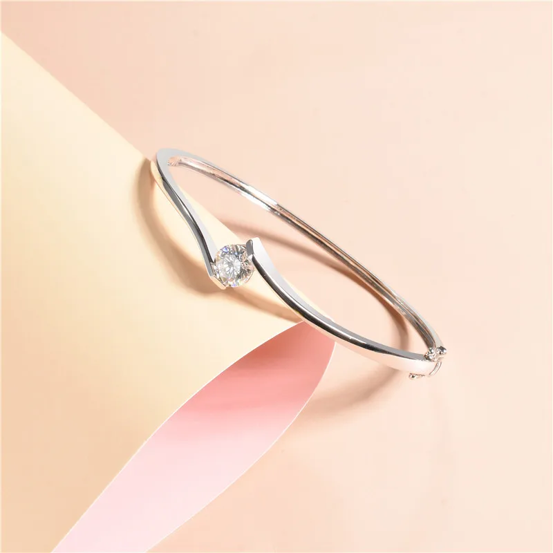 Brazilian gold plated jewelry 18k accessories jewelry 18k gold plated diamond bangle