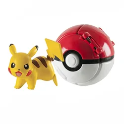 Flip Pet Blast Poke-Ball Poke mon Action Doll Transforming Toy Jenny Turtle Little Fire Dragon Kid Gift
