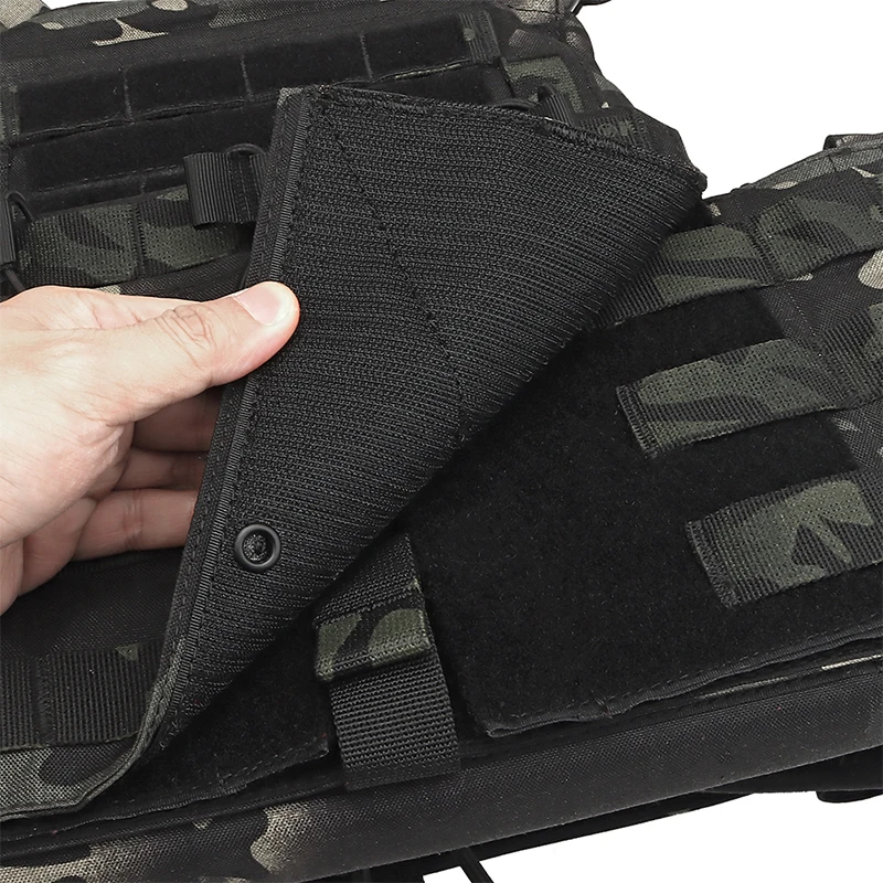 SABADO Quick Release CPC Bandolier Tactical Vest Durable Cordura Heavy Camouflage Vest With EVA Board