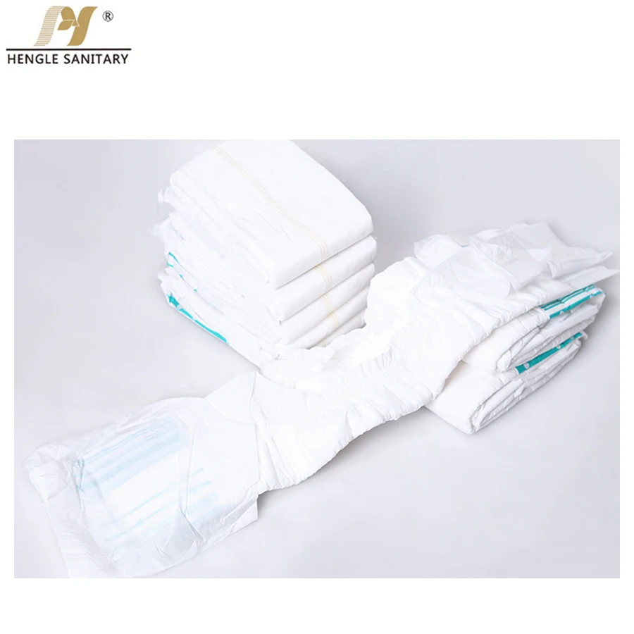 Chinese manufacturers direct selling disposable elderly incontinence diapers PE film super absorbent ultra-thin adult diapers