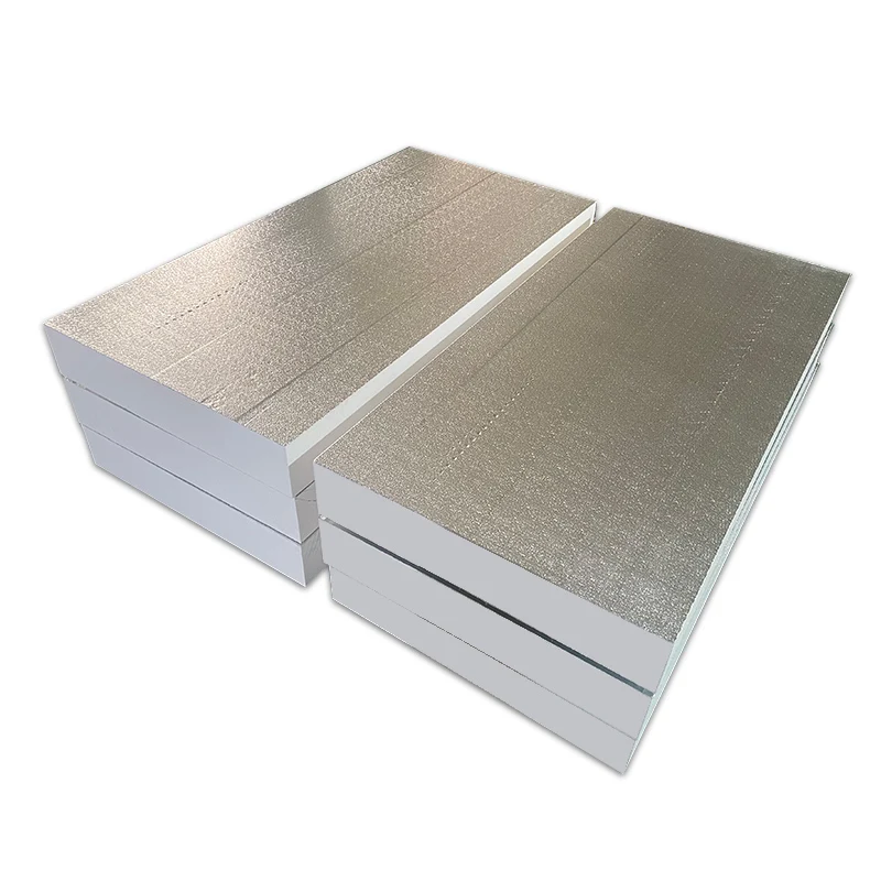 Phenolic Foam Board Embossed Aluminum Foil Phenolic Insulated Panel Thermal Insulation Insulating Panel