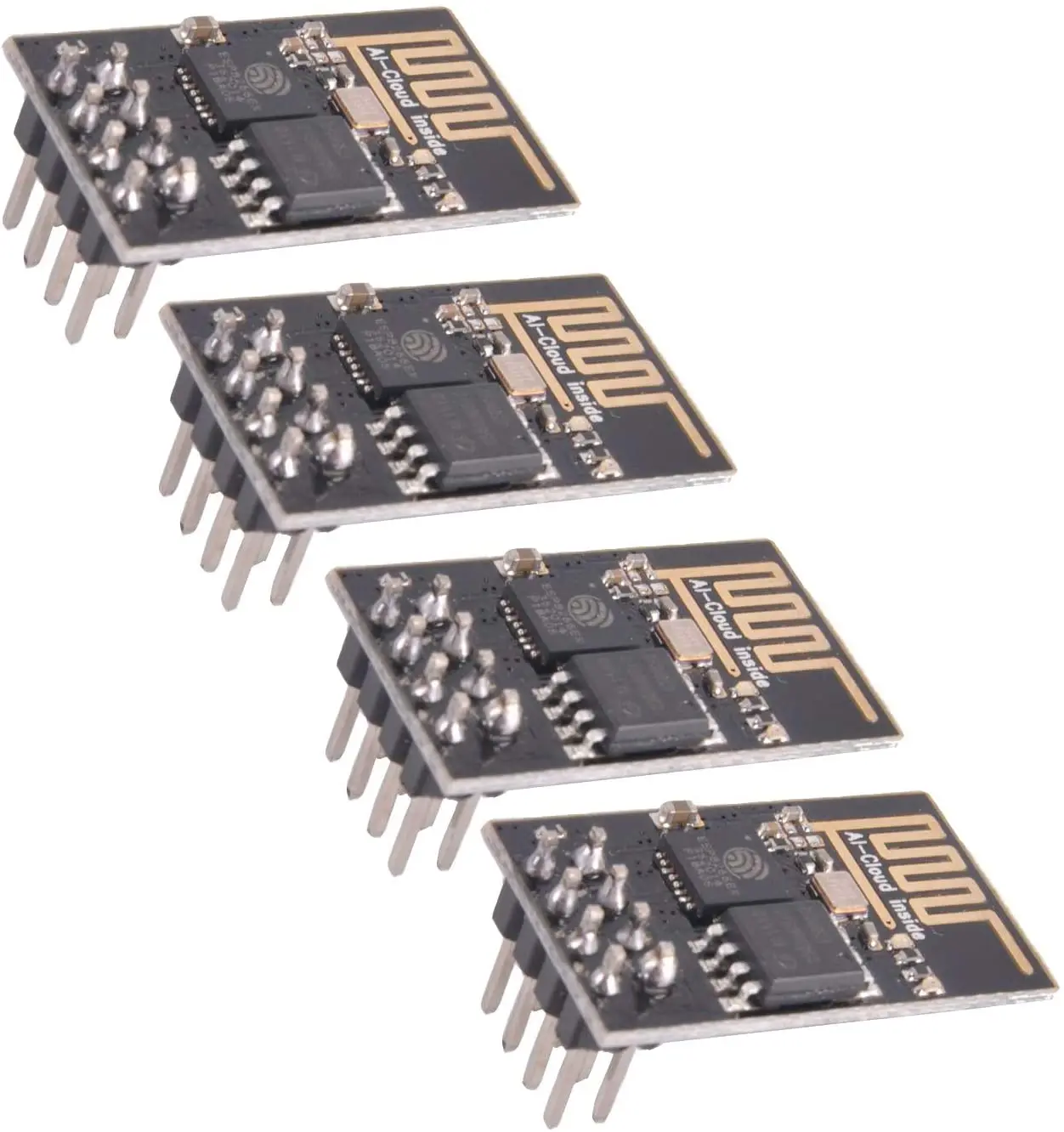  Syhy ESP8266 ESP-01 Серийный беспроводной Wi-Fi модуль приемопередатчика Модуль приемника 1 Мб флэш-памяти SPI DC3.0-3.6V Интернет