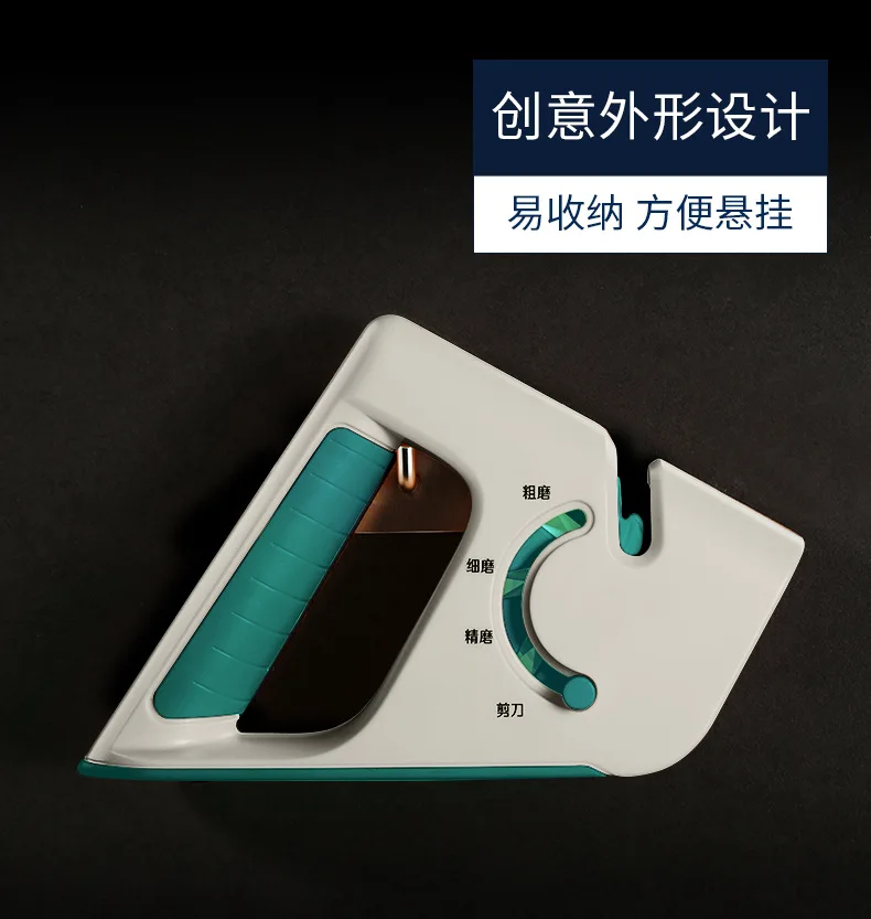 Best Sale Multi-Function Kitchen Polish Blades Knife Sharpener Manual Stainless Sharpener