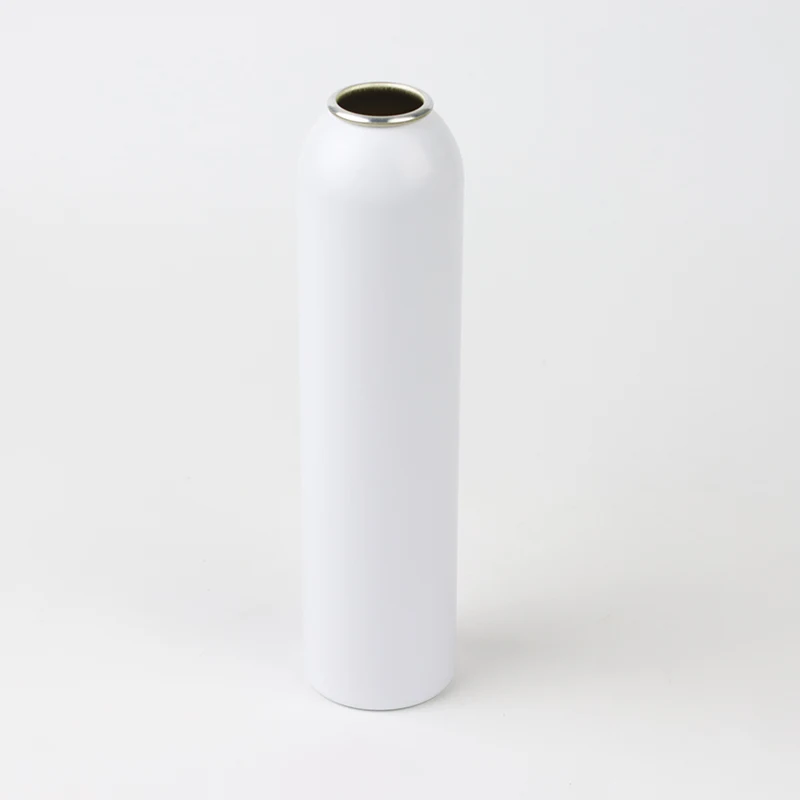 Aluminum Refillable Empty Aerosol Spray Can with Pump Closure Metal Cans for Cosmetic Products