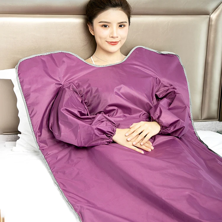 Portable Body Slimming infrared Sauna Blanket heating blanket for sweating Moxibustion Infrared Therapy Blanket
