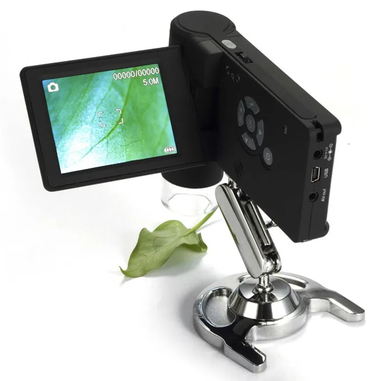5MP USB Camera Microscope China Made 20x-300x Portable LCD Digital Microscope UM039
