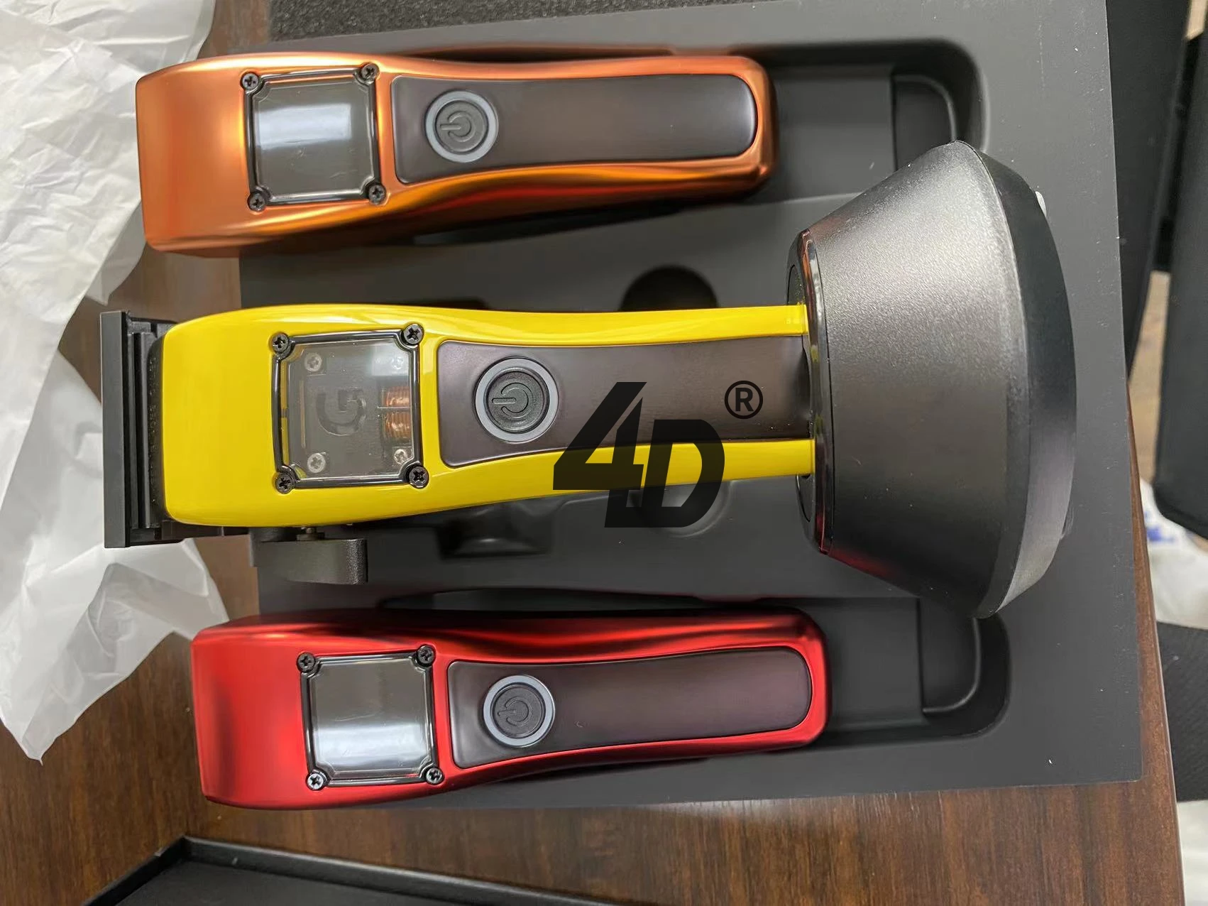 4D G28 9500 RPM DLC blade  High Speed Motor powerful cordless electric professional hair clippers for men