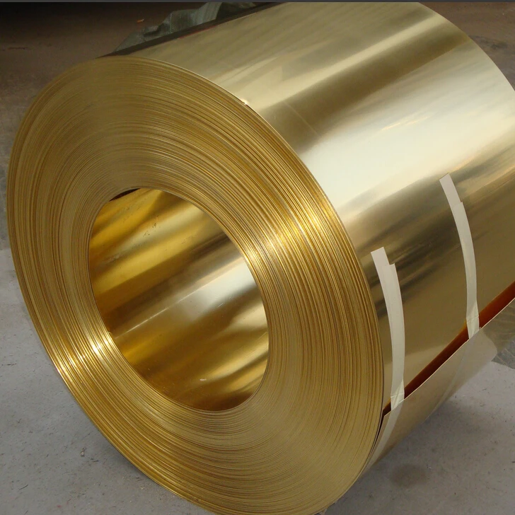 Factory Supply C22000 C26000 C26200 Thin 1mm 2mm Thickness Alloy Brass Copper Strip
