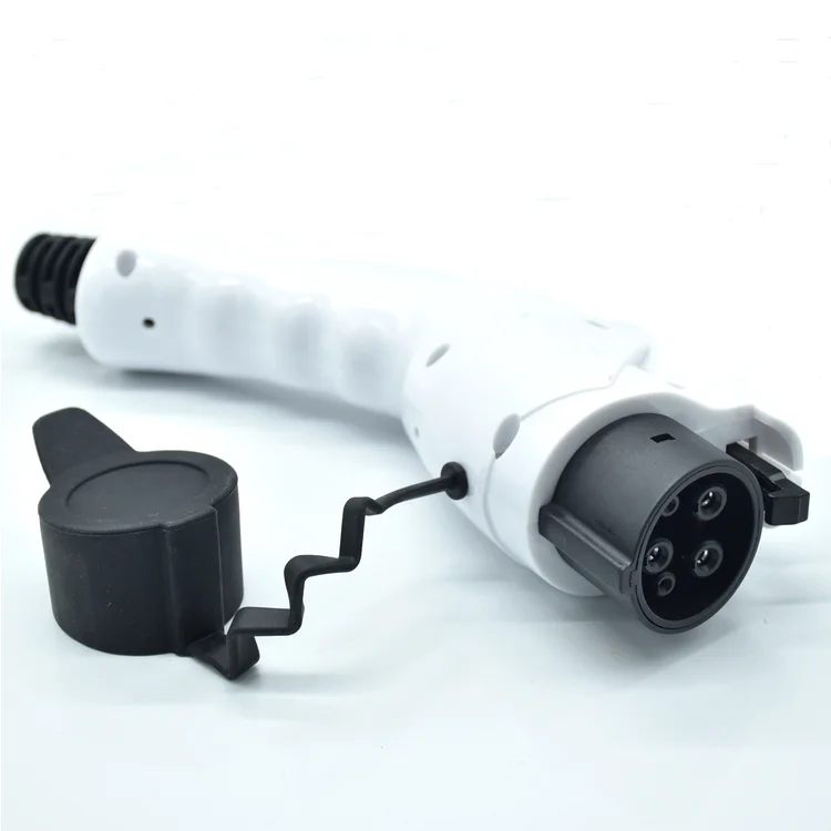 
 Высокоэффективные Белые Электрические транспортные средства J1772 ev, зарядный штекер типа 1  