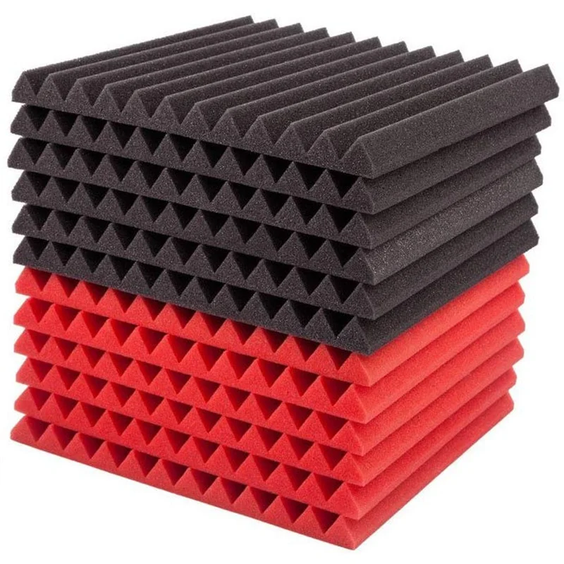 Высокая плотность, открытые ячейки, акустическая изоляция, звукоизоляция, пена, фабрика, пирамида, акустическая пена, губчатые панели