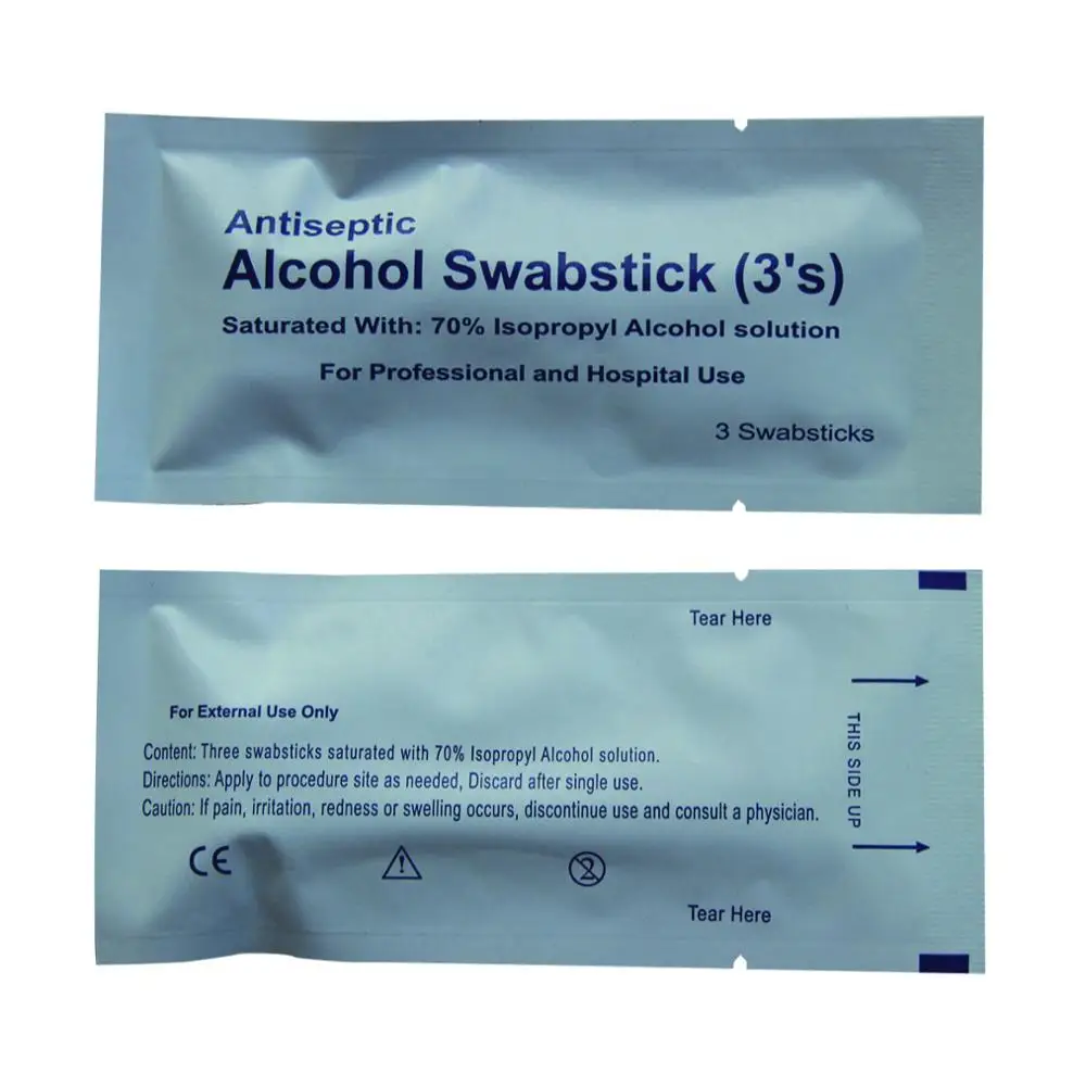 
 Спирт swabstick 70% изопропиловый спирт swabstick swabsticks  