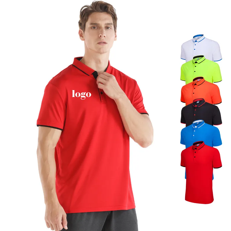 Waiter Workwear Clothes Mens Dining Hot Pot Restaurant Coffee Bar Polo Shirts Customized Work Wear