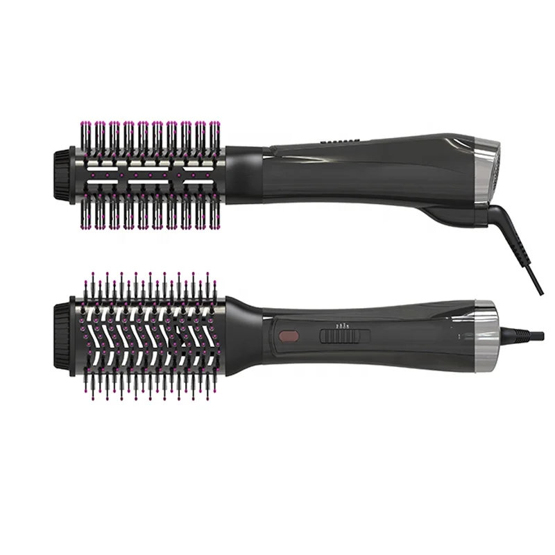 2 in 1 negative ions styler professional ionic hair dryer comb head and hot air brush