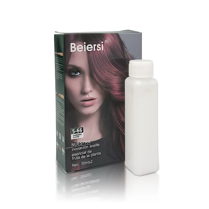 Italian amonia free original cherry red diy 60ml hair dye color