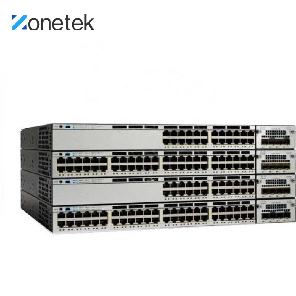 100% Brand New C9200L-24P-4G-E Network Switch 24 Ports Gigabyte POE Lan Switch 9200 Series