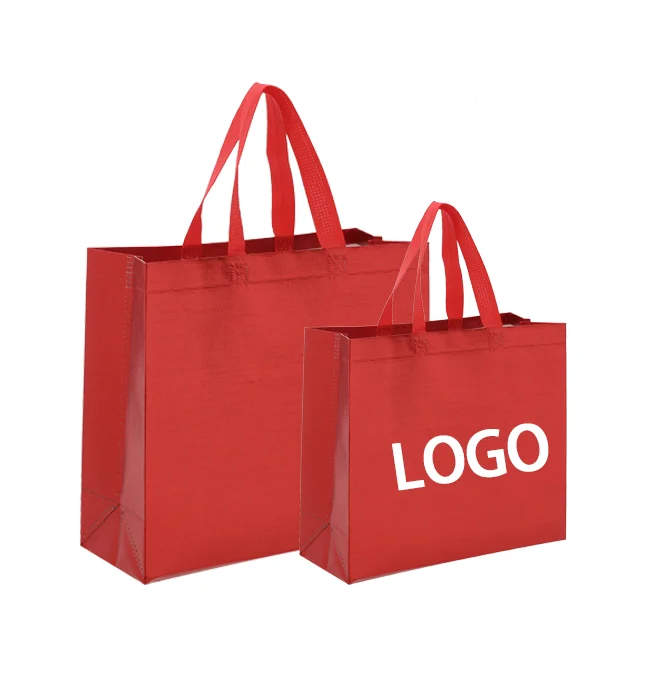 Ruicheng Wholesale High Quality Custom Non-woven Fabric Gift Bag Colorful Recyclable Waterproof Shopping Bag Storage Bag