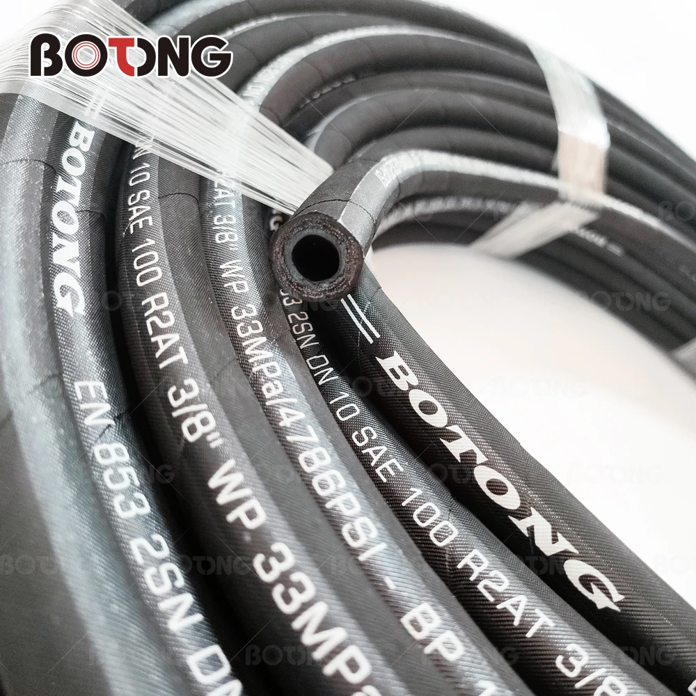  Multifunctional 1SN 2SN oil high pressure rubber hoses hydraulic flexible