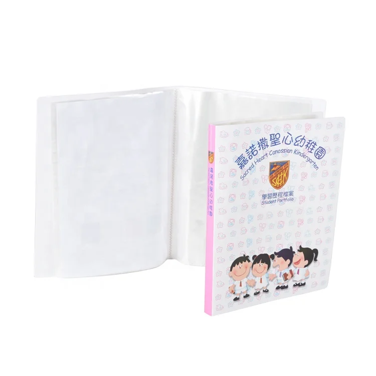 sheet protector binder presentation plastic clear book file folder with 20/30/40/60 Pocket sleeves