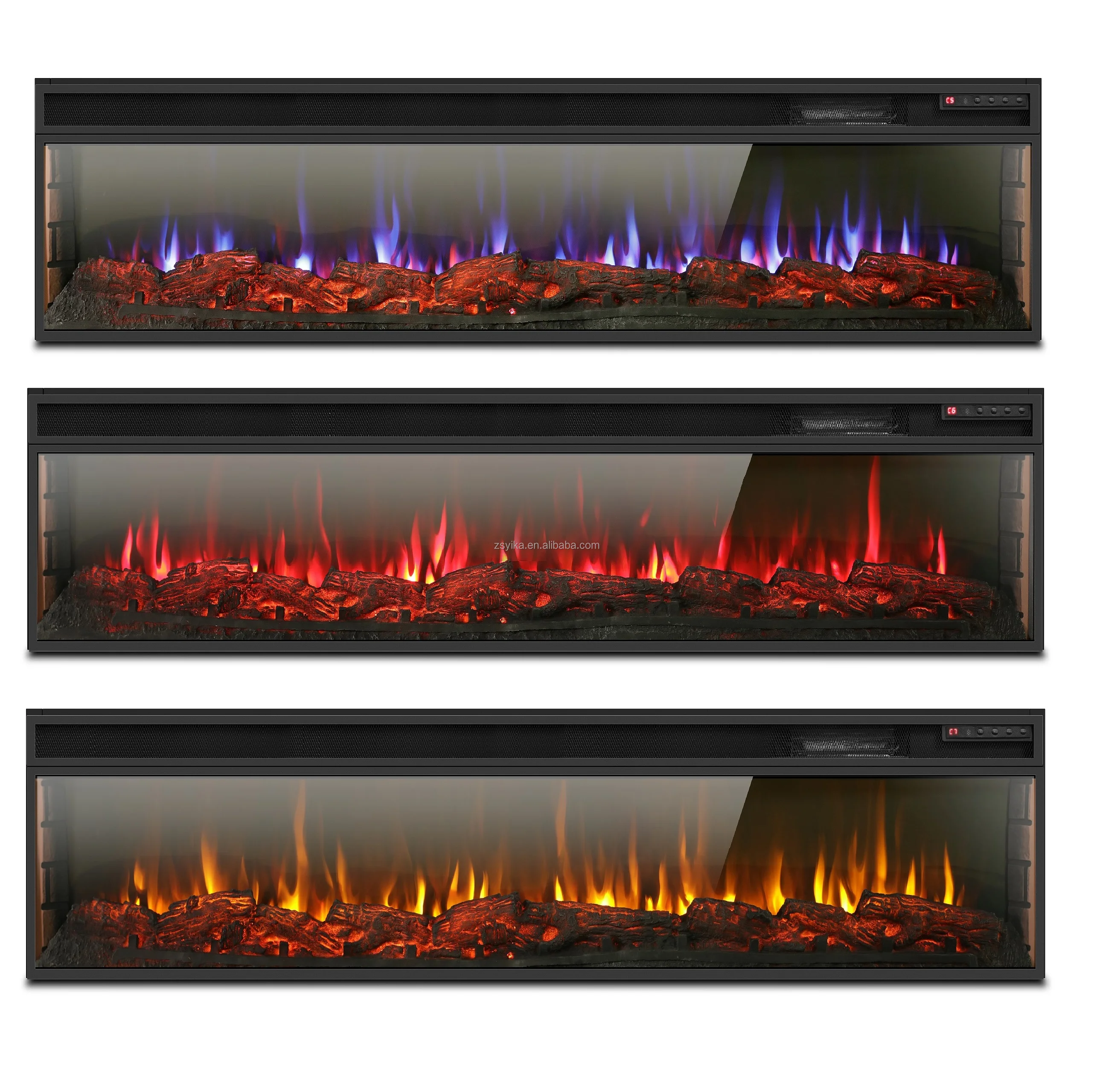 Insert wall quality electrical fireplace manufacturer sale decore flame electric fireplace modern with remote control