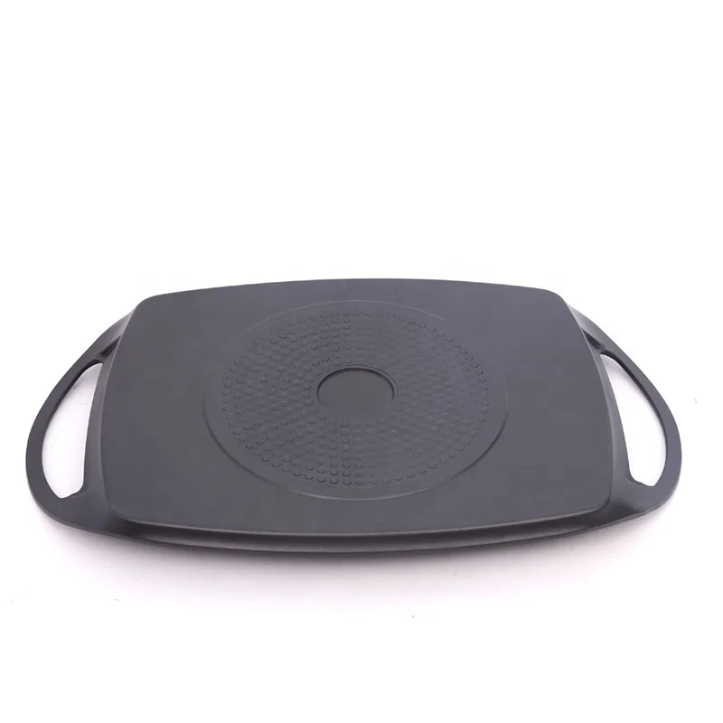 Korean round hot pot aluminum electric bbq flat pizza pan roasting pan set grill grilling pan