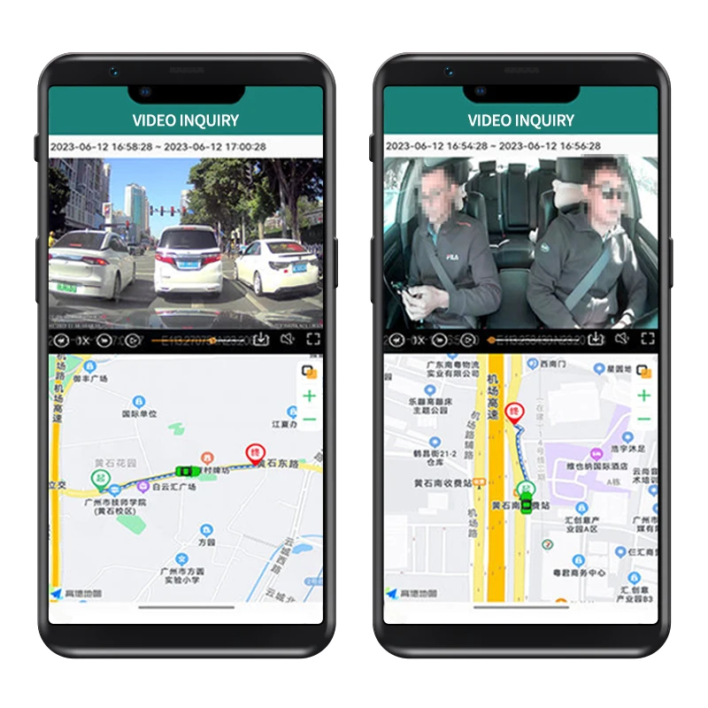 Ultra clear image quality 4G tachograph remote monitoring HD night vision electronic dog positioning