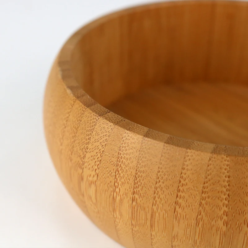 Multifunctional Eco Friendly Handmade Bamboo Wooden Creative Customized Christmas Vegetable Salad Bowl