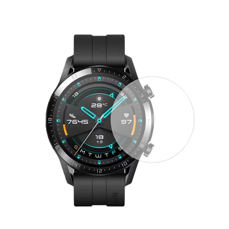 Tempered Glass Screen Protector Film for Garmin Samsung Huawei Amazfit Sport Smart Watch Bracelet Protective Film
