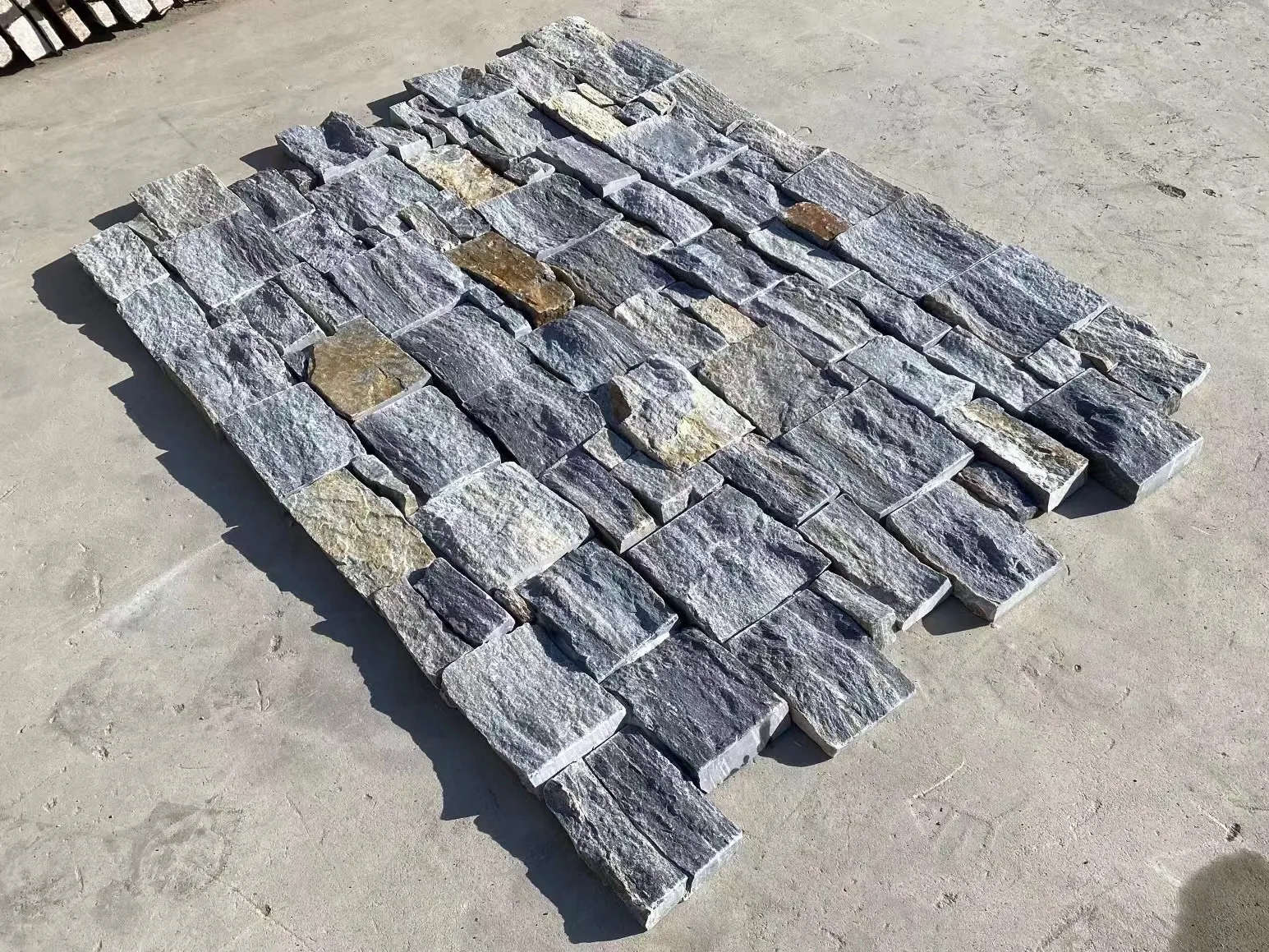 China Factory  Random Stone Wall Cladding Stone Wall Tile Trim Stone Pillar Cladding