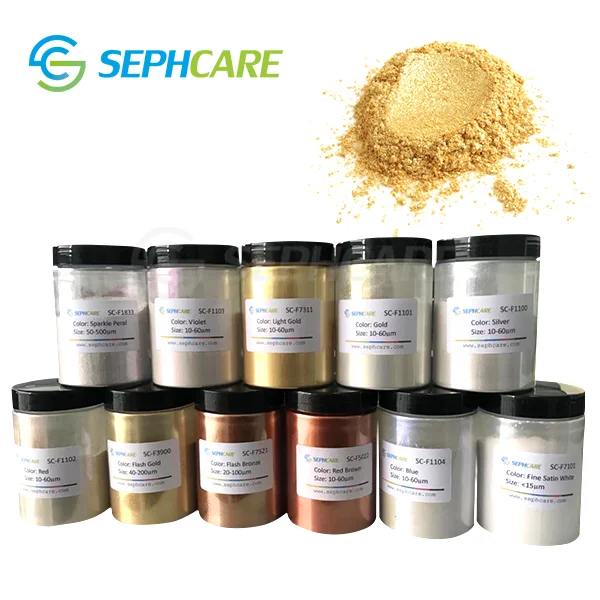 
Sephcare Additive Metallic Luster Dust Edible Glitter Powder Food Coloring Cake Decoration Pigment 