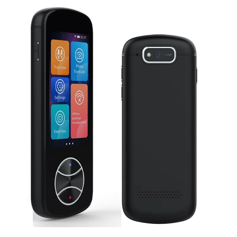 NEW Portable Language Translator 107 Languages Two-Way Real-Time WiFi/Offline Recording/Photo Translation Language Translator