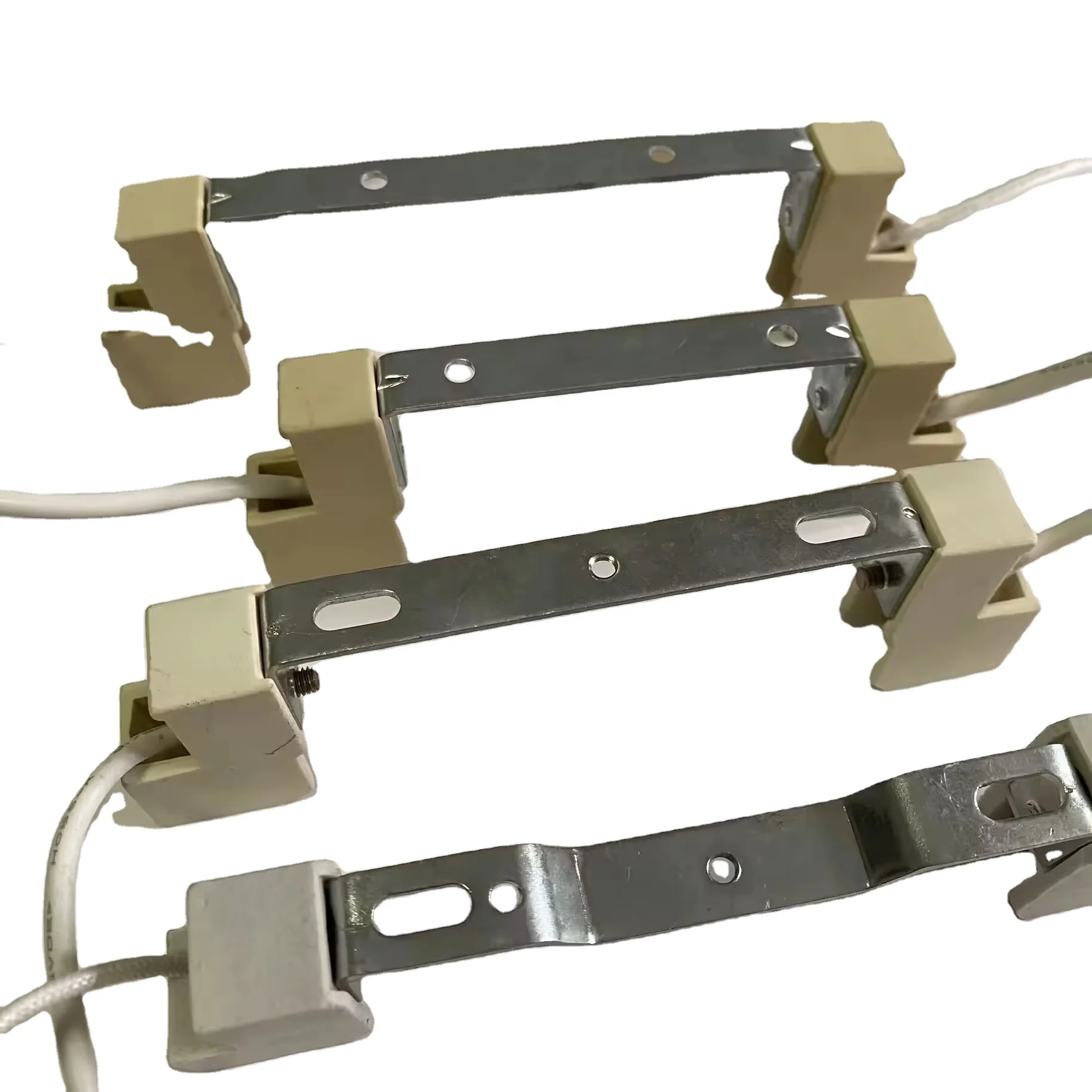 Customized  78MM 118MM 135MM R7S ceramic porcelain Halogen Lamp holder socket  base bulb holder