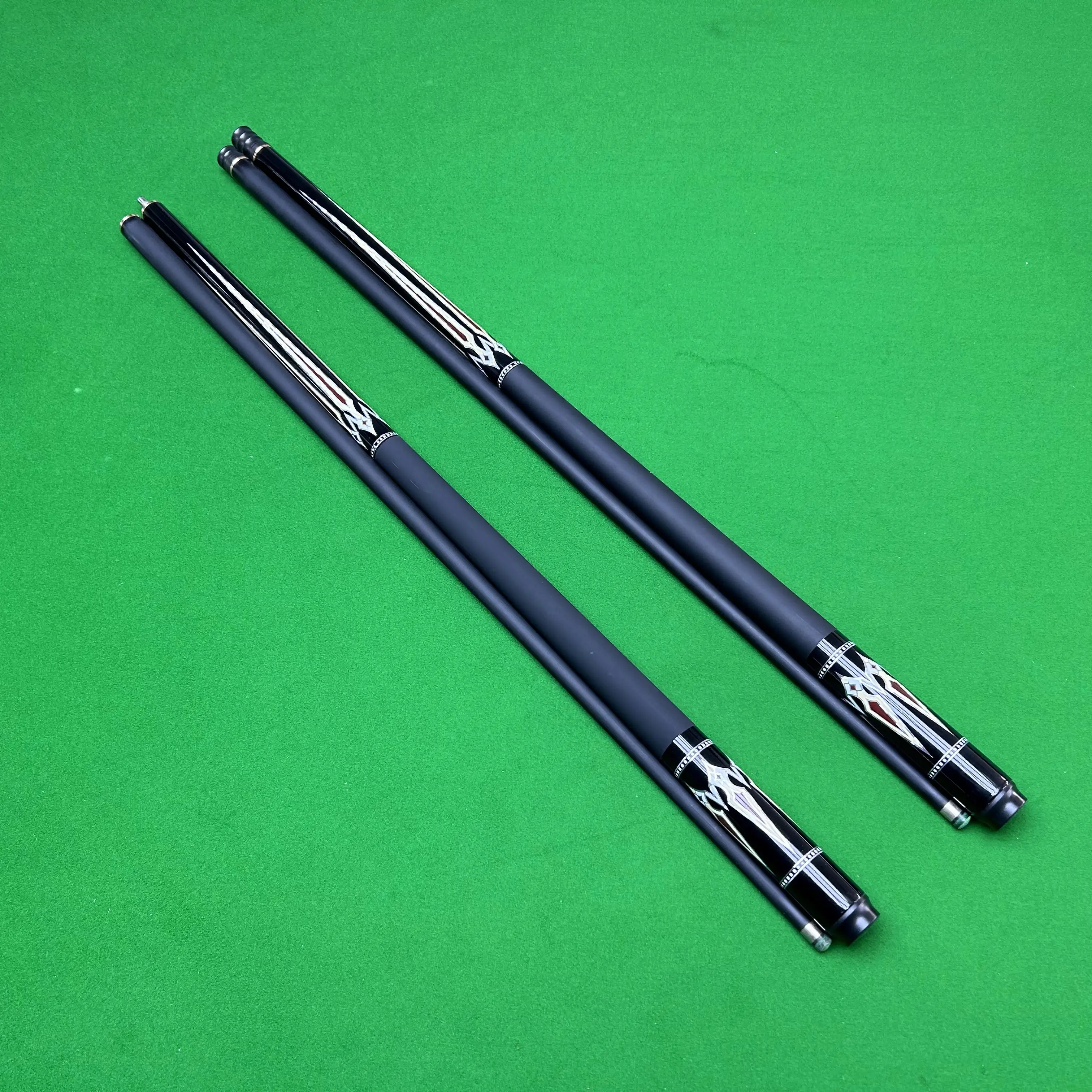 NAIPNI Factory Price Carbon Fiber Shaft Wood Butt Billiards Pool Cue